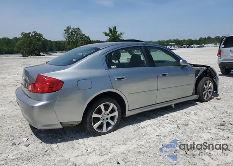2006 Infiniti G35 z USA, uszkodzony, nr VIN JNKCV51F06M608342